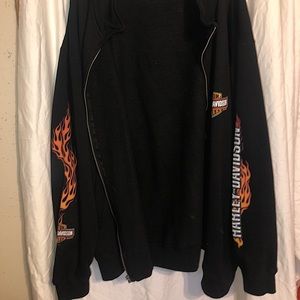 Harley Davidson zip up jacket